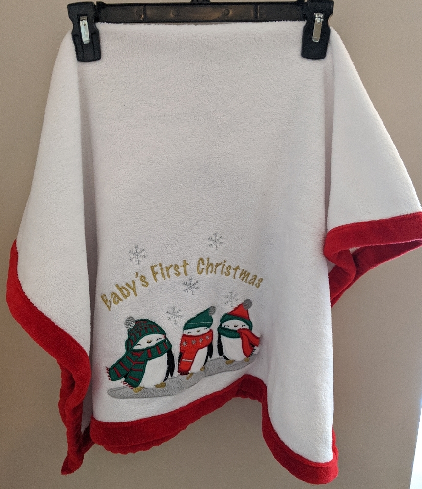 Baby's 1st Christmas Blanket